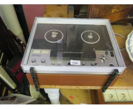 A Tandberg Reel to Reel Tape Recorder 