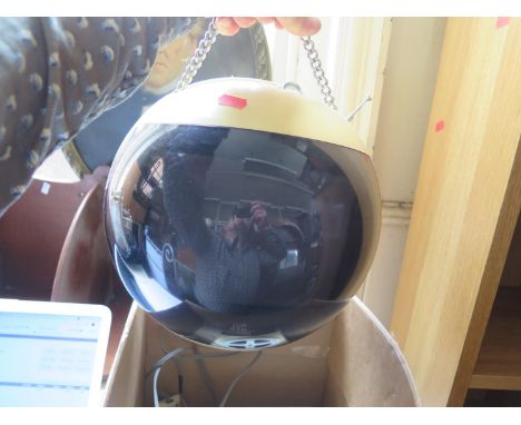 A JVC Space Helmet TV 