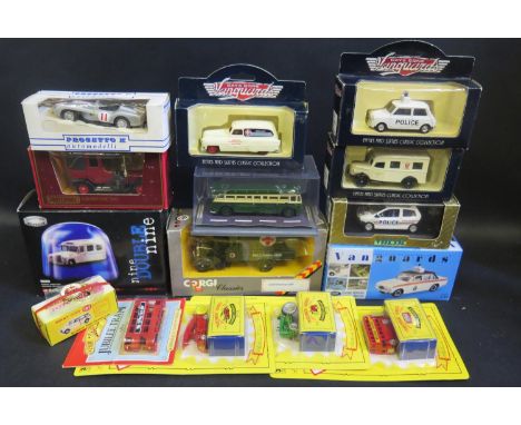 A Group of Boxed Diecast Including Corgi, Matchbox, Vitesse, Progetto, Vanguards etc. 