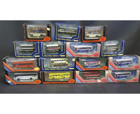 Fifteen EFE and Gilbow 1:76 Scale Model Buses and Coaches Boxed 