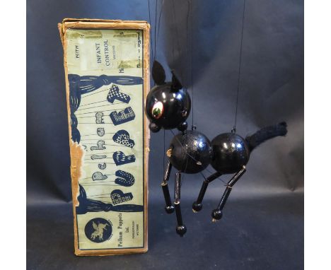 A Pelham Puppet L.A. Cat in Original Box with Instructions 