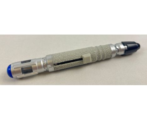 Doctor Who, 10th Doctor, electronic Sonic Screwdriver with lights and sounds.  Approx. 18cm long, 21.5cm fully extended. 