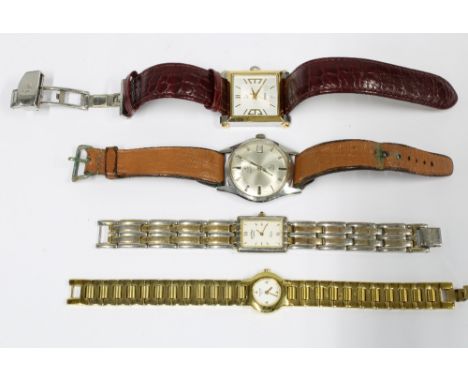 Four vintage wristwatches to include a Ladies Tissot &amp; Rotary and a Gents Guess &amp; Roidor  (4) 