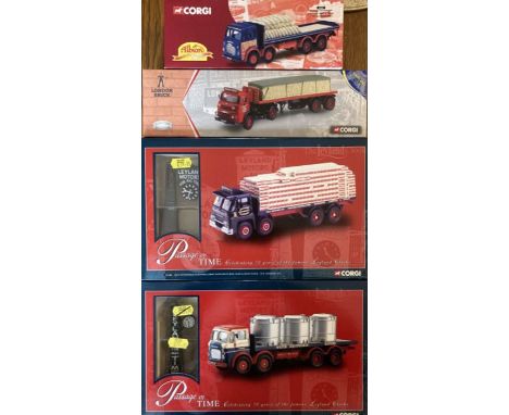 Corgi: A collection of assorted Corgi Commercial Vehicles to include: Leyland Octopus with Vats, Guy Invincible with box load