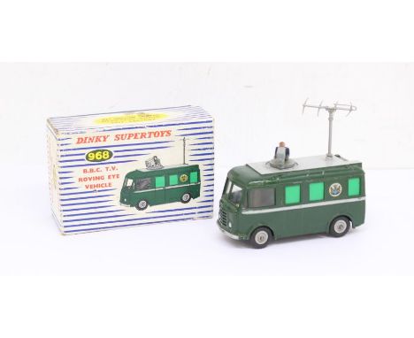 Dinky: A boxed Dinky Supertoys, B.B.C. T.V. Roving Eye Vehicle, Reference No. 968. Original box, general wear expected with a