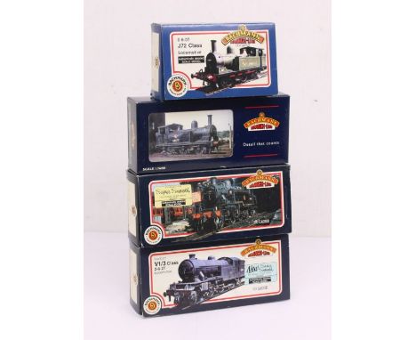 Bachmann: A collection of four boxed Bachmann, OO Gauge, tank locomotives to comprise: BR 68680 0-6-0 Black 31-052; J72 Tank 