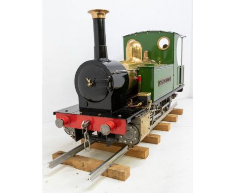 Live Steam: A Polly III Engineering, Tank Locomotive, 5" Gauge, 'Newport Flyer', kit built by current vendor with accompanyin