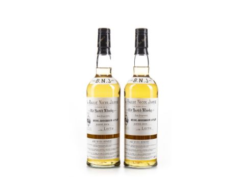 BAILIE NICOL JARVIE (2) Blended Scotch Whisky 70cl, 40% volume. Two bottles.