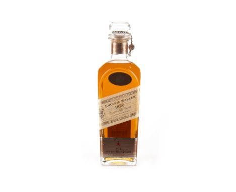 JOHNNIE WALKER 1820 Blended Scotch Whisky. Bottle no. A026296. 700ml, 40% volume.