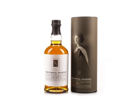HAZELWOOD CENTENNIAL RESERVE AGED 20 YEARS Blended Scotch Whisky A marriage of one hundred specially selected casks in celebr