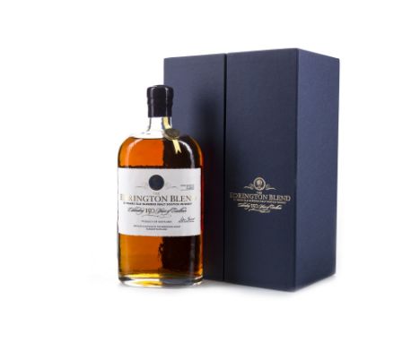THE EDRINGTON BLEND AGED 33 YEARS Blended Malt Scotch Whisky One of 3250 bottles. Bottled to celebrate 150 years of the Edrin