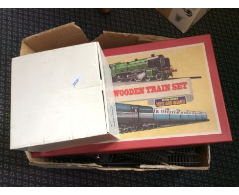 A selection of model railways to include Hornby O gauge clock work loco and track, Hornby OO gauge tank engine etc.
