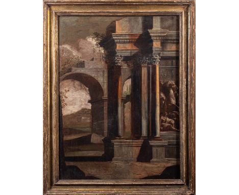 In the manner of Viviano Codazzi (Italian, 1603-1672)             Architectural Capriccio                                    