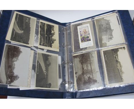 Holmesfield - Derbyshire, In Excess of Fifty Early XX Century and Later Picture Postcards, Photographs, Remembrance Card, inc