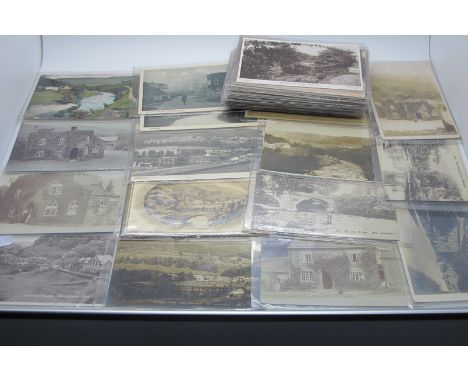 Ashopton - Derbyshire - In Excess of Sixty Early XX Century and Later Picture Postcards, including general views, The Old Tol