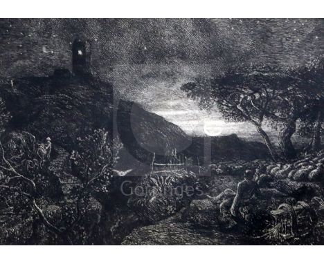 Mary Sholten after Samuel PalmeretchingThe Lonely Towerinitialled and numbered 9/256.5 x 9in.CONDITION: Very good clean condi