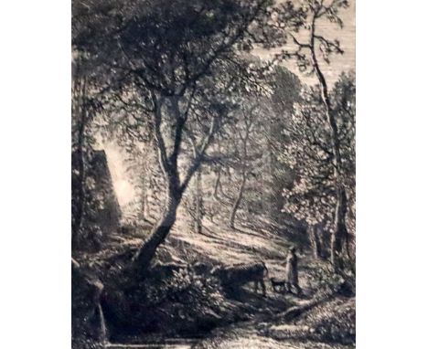 Samuel Palmer (1805-1881)etchingThe Herdsman's Cottage, 1850 Lister 3, 2nd state, CoA from William Weston Gallery3.75 x 3in.C