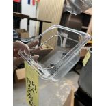 LOT: (18) Bacs Prep. avec Couvercles