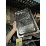 LOT: (16) Cabarets Acier Inox. + (4) cabarets divers