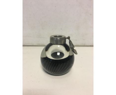 Caithness paperweight inkwell