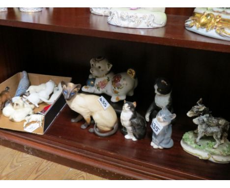 Ceramic animal models, including three Beswick (15) 