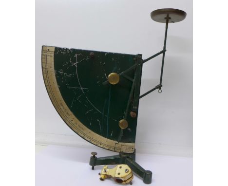 A Butchart Balance for textiles, Nicholson, Glasgow