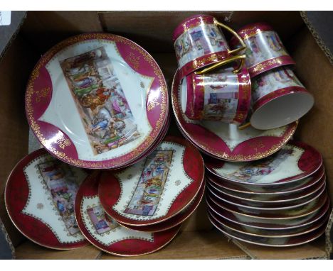 A Czechoslovakia tea service