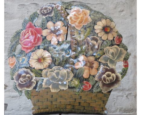 HANDPAINTED FIRE SCREEN 