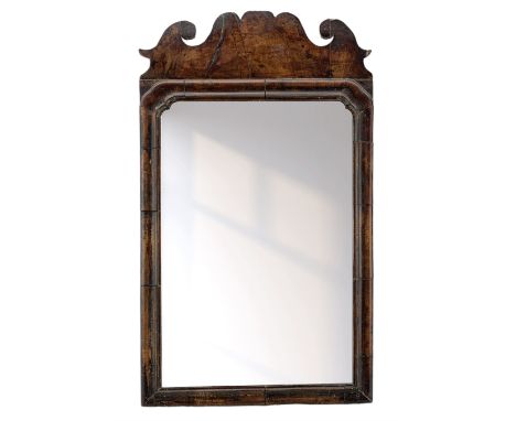 Georgian mahogany framed easel mirror of Chippendale design, the plain plate within a moulded rectangular frameDimensions: He