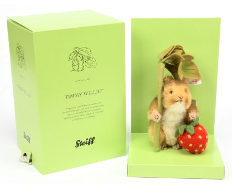 Steiff Beatrix Potter Timmy Willie Mouse, white tag 663222, alpaca, LE 1500, 2009, exclusive to UK and Ireland, swing label c