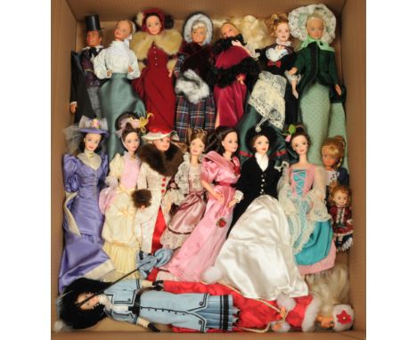 Mattel Barbie x eighteen including Promenade in the Park, plus others dressed in Victorian inspired clothing, unchecked for c