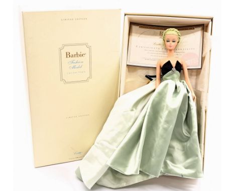 Mattel Silkstone Barbie Lisette, Gold Label, # 29650, within Good Box (sticker to bottom), rerooted hair, unchecked for compl