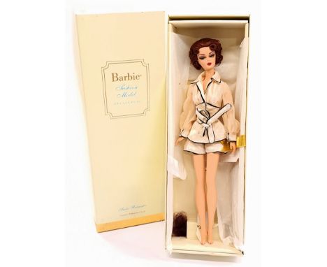 Mattel Silkstone Barbie Suite Retreat, Gold Label, # G8078, within Good Plus Box, restyled hair, unchecked for completeness o