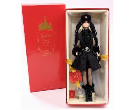 Mattel Silkstone Barbie Verushka, Gold Label, # T7674, within Good Box (edge wear), unchecked for completeness or correctness