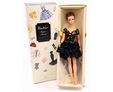 Mattel Silkstone Barbie A Trace of Lace, Gold Label, # G7212, within Good incorrect box (sticker to bottom), restyled hair, u
