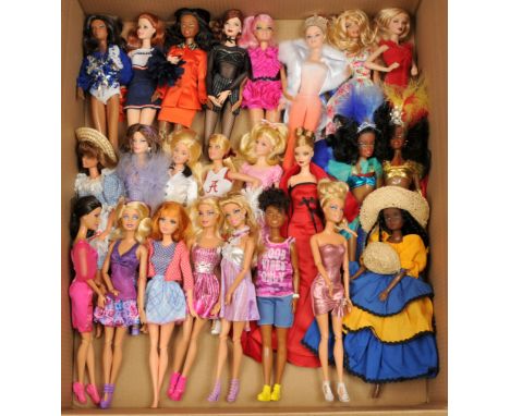 Mattel Barbie x twenty-four including: Jazz Cabaret, Cheerleaders, Little Debbie Barbie, plus others, unchecked for completen