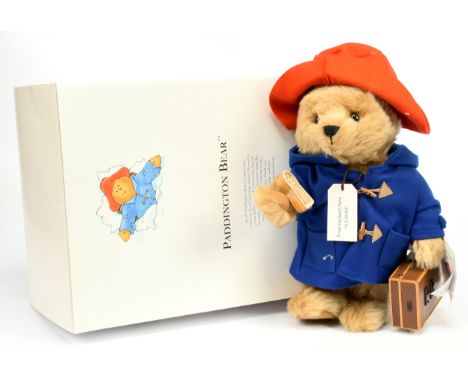 Steiff Paddington Bear, white tag 354250, LE 5000, mohair, swing label certificate, within Fair Plus to Good box (damp odour)