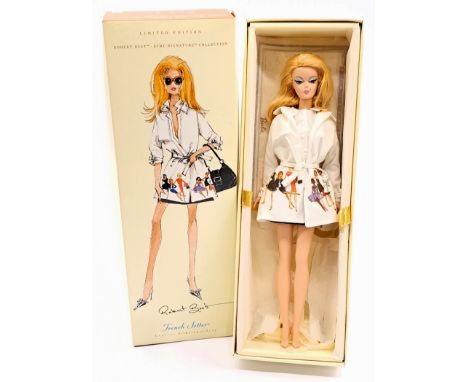 Mattel Silkstone Barbie Trench Setter, Gold Label, Robert Best Collection, # B3442, within Good Box (sticker to bottom), unch