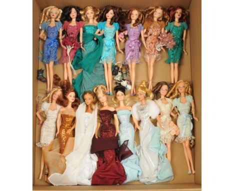 Mattel Birthstone Barbie x fifteen, unchecked for completeness or correctness, Good to Excellent; (15).