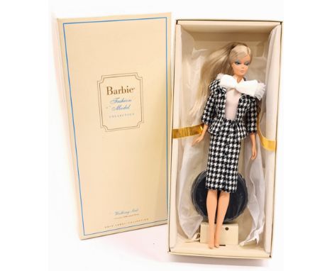 Mattel Silkstone Barbie Walking Suit, Gold Label, # W3424, within Good Box (ink notation to bottom), incorrect doll, unchecke
