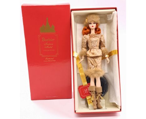 Mattel Silkstone Barbie Ekaterina, Gold Label, # T7673, within Good Box (edge wear), unchecked for completeness or correctnes