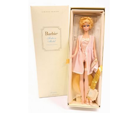 Mattel Silkstone Barbie Lingerie, Gold Label, # 55498, within Good Box, unchecked for completeness or correctness, Excellent 