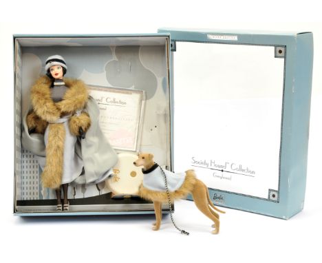 Mattel Barbie Society Hound Greyhound, # 29057, within Good box (edge wear), unchecked for completeness or correctness, Excel
