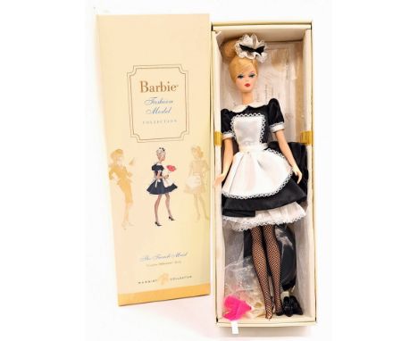 Mattel Silkstone Barbie The French Maid, gold label, # L95965, within Good box, unchecked for completeness or correctness, Ex