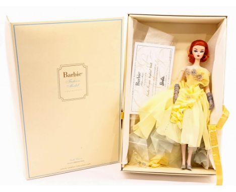 Mattel Silkstone Barbie Gala Gown, Gold Label, # W3496, within Good Box (ink notation to bottom), unchecked for completeness 