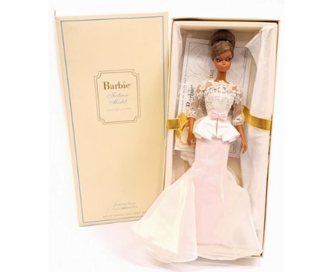 Mattel Silkstone Barbie Evening Gown, Gold Label, # W3426, within Good Box, unchecked for completeness or correctness, Excell