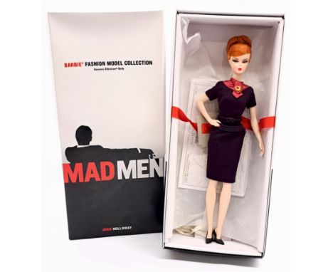 Mattel Silkstone Barbie Man Men Joan Holloway, Fashion Modal Collection, # R4556, within Good box, unchecked for completeness