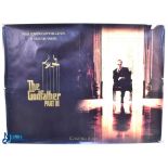 2x Movie / Film Posters The Godfather Part III 40x30" approx., kept rolled, creasing in places