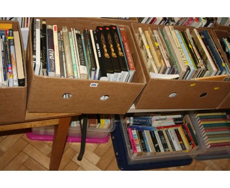 TWO TRAYS OF BOOKS, on Art, Artists and Furniture