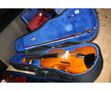 AN ANDREAS LELLER FULL SIZE VIOLA, with bowl and hard case